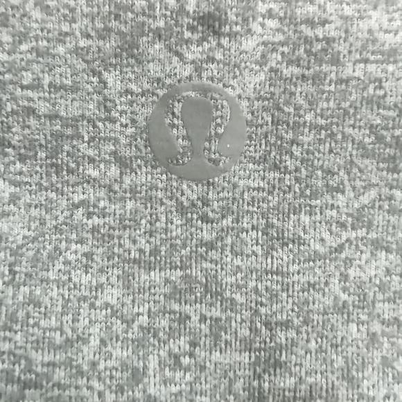 Lululemon Cropped Mid Rise Leggings In Grey Size 4 - Picture 6 of 6